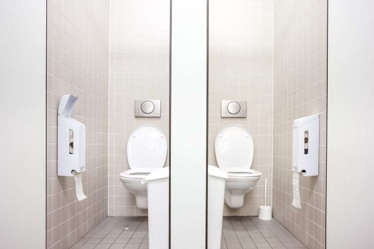 Image of toilet cubicles